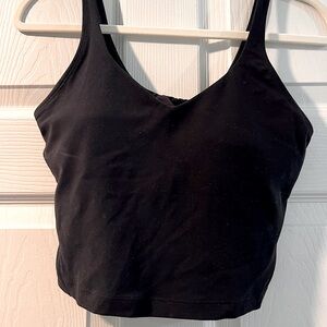 Black Lululemon Align tank